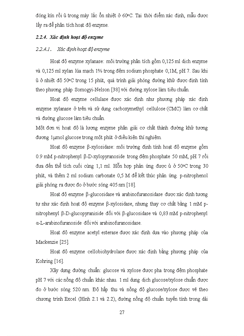 image for page Bước đầu nghiên cứu enzyme xylanolytic và cellulolytic từ một chủng vi khuẩn ưa nhiệt
