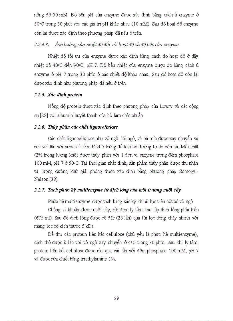 image for page Bước đầu nghiên cứu enzyme xylanolytic và cellulolytic từ một chủng vi khuẩn ưa nhiệt