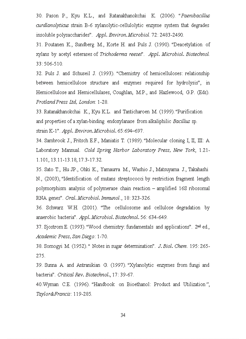 image for page Bước đầu nghiên cứu enzyme xylanolytic và cellulolytic từ một chủng vi khuẩn ưa nhiệt