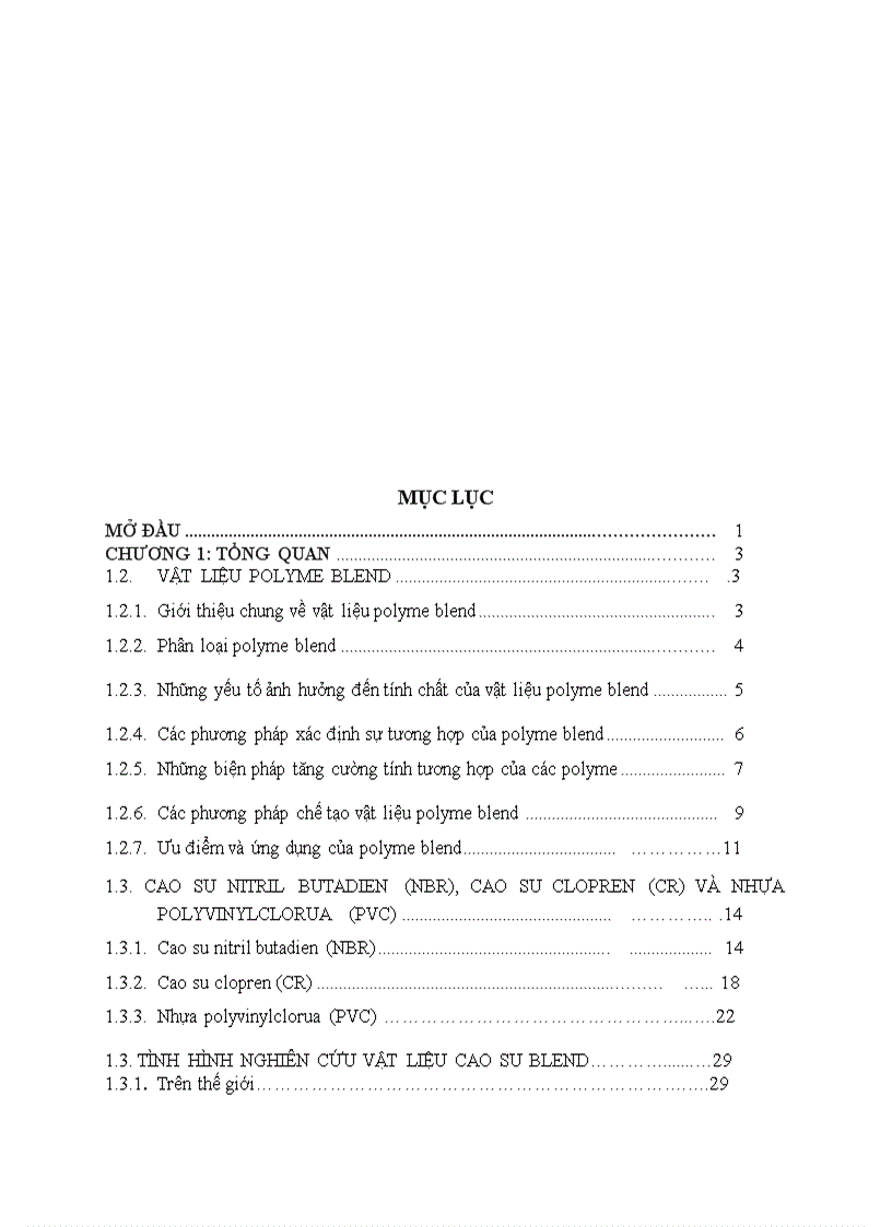 image for page Nghiên cứu chế tạo vật liệu cao su blend bền dầu mỡ và môi trường trên cơ sở cao su nitril butadiene nbr cao su cloropen cr và nhựa polyvinylclor