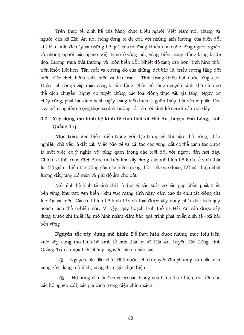 image for page Xác lập cơ sở khoa học địa lý phục vụ sử dụng hợp lý tài nguyên thiên nhiên khu vực ven biển huyện Hải Lăng tỉnh Quảng Trị