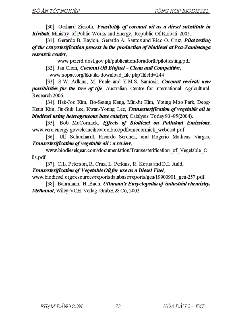 image for page Nghiên cứu quá trình tổng hợp biodiezel từ dầu dừa trên xúc tác dị thể NaOH MgO