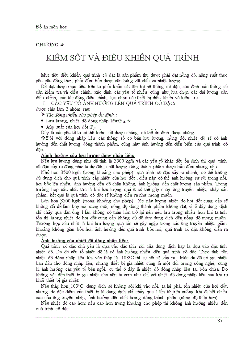 image for page Thiết kế hệ thống cô đặc dung dịch mía đường bằng hệ hai nồi xuôi chiều liên tục loại ống dài