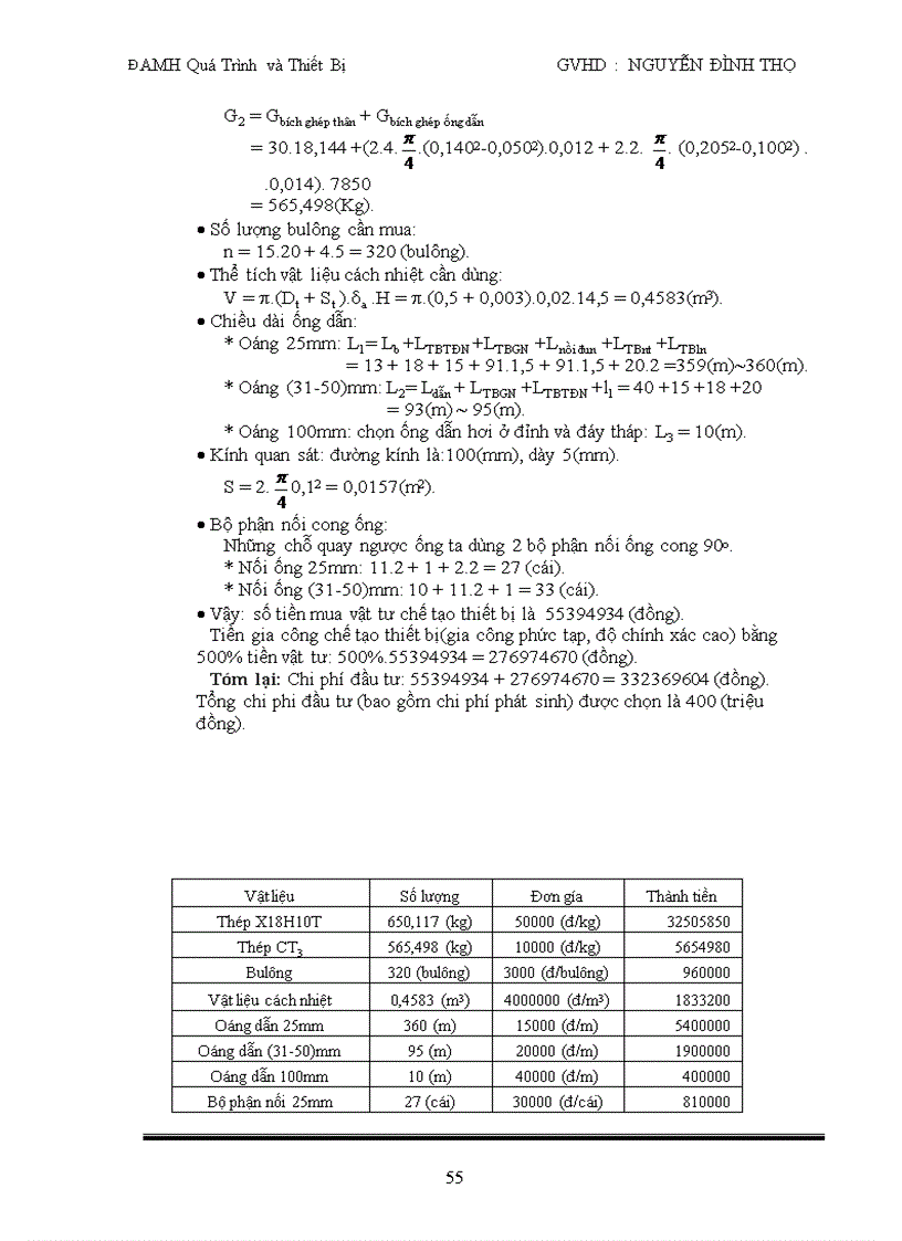 image for page Thiết kế tháp chưng cất hệ acid axetic
