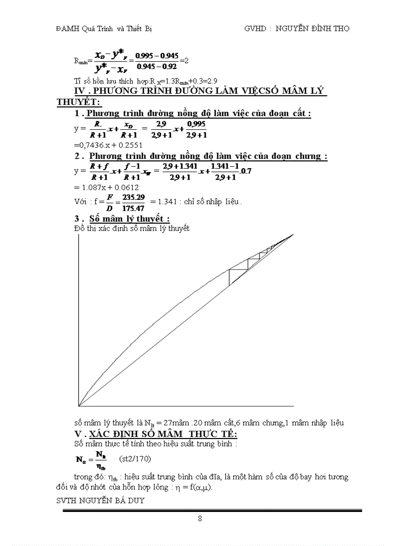 image for page Thiết kế tháp chưng cất hệ acid axetic Nước hoạt động liên tục với nâng suất 5m3 h có nồng độ 8 mol acid axetic