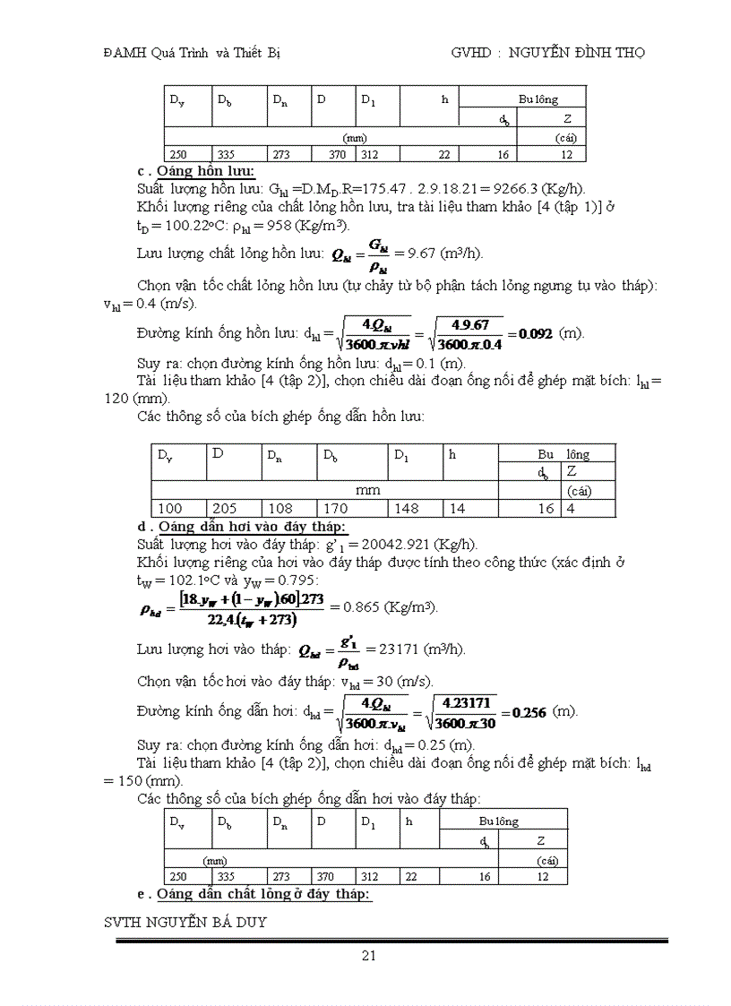 image for page Thiết kế tháp chưng cất hệ acid axetic Nước hoạt động liên tục với nâng suất 5m3 h có nồng độ 8 mol acid axetic