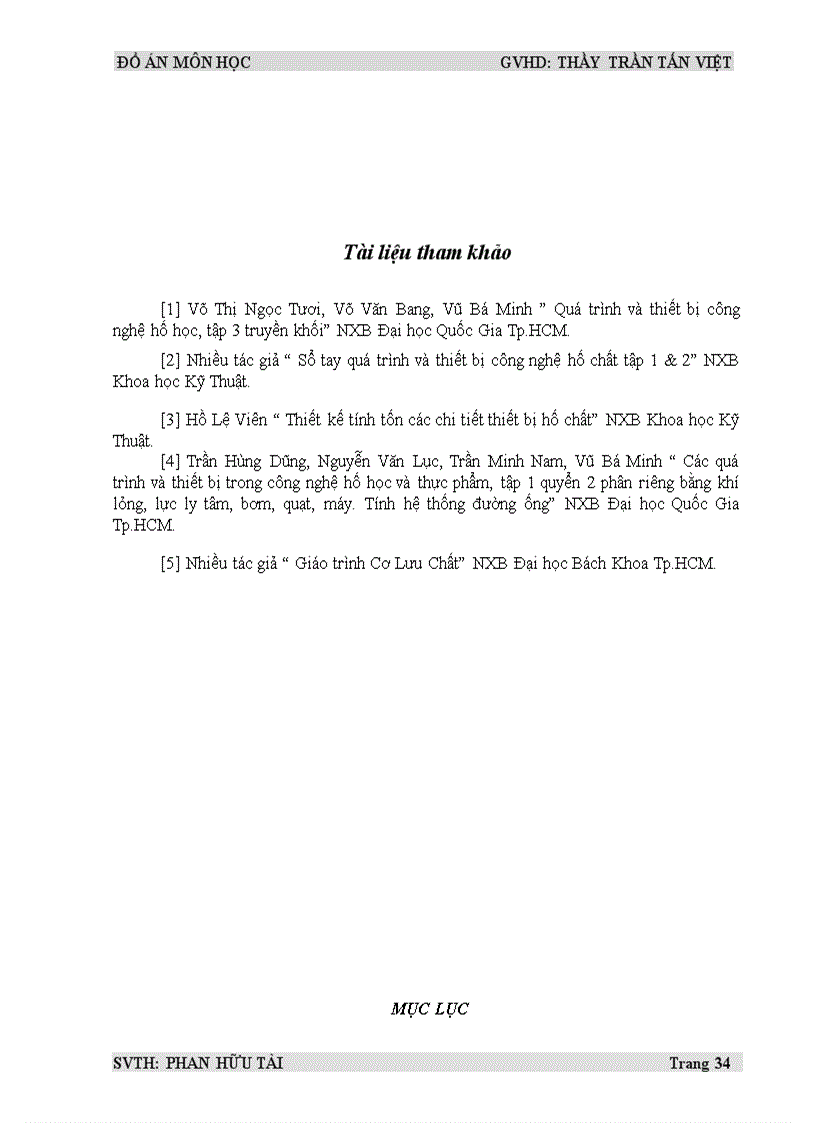 image for page Thiết kế tháp hấp thu khí NH3 bằng nước