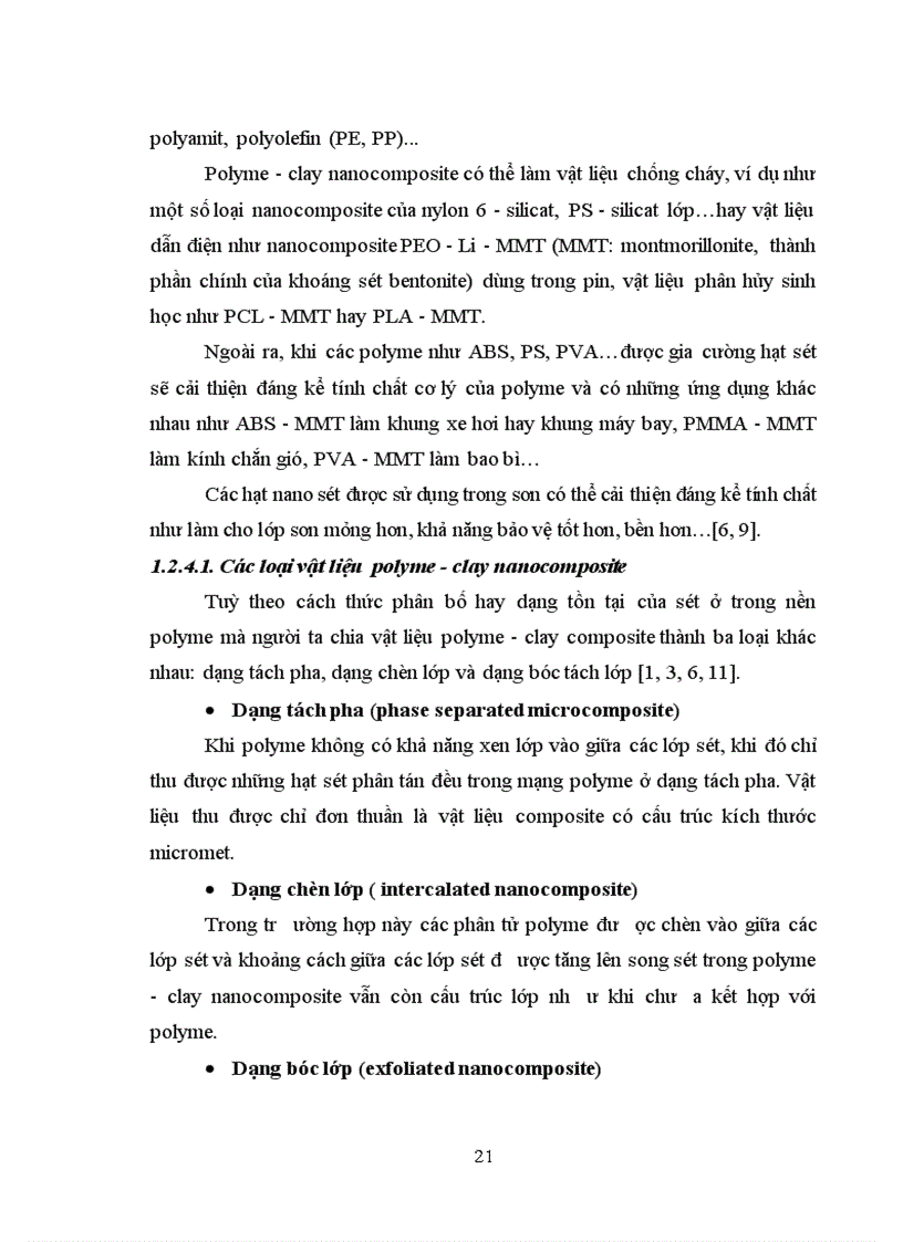 image for page Nghiên cứu ảnh hưởng của sét hữu cơ đến một số tính chất của epoxy