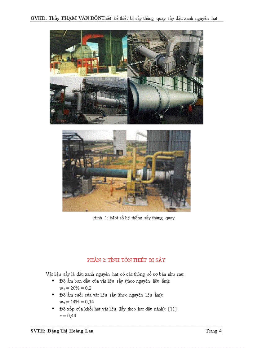 image for page Thiết kế thiết bị sấy thùng quay sấy đậu xanh nguyên hạt