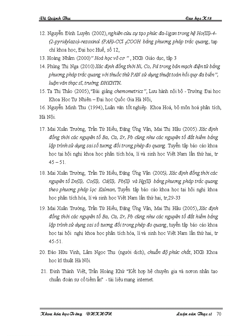 image for page Ứng dụng phần mềm MATLAB trong nghiên cứu và giảng dạy hoá phân tích ở Việt Nam