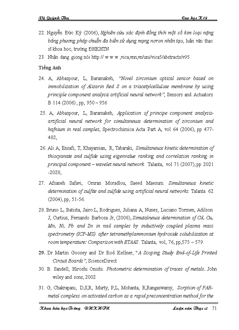 image for page Ứng dụng phần mềm MATLAB trong nghiên cứu và giảng dạy hoá phân tích ở Việt Nam