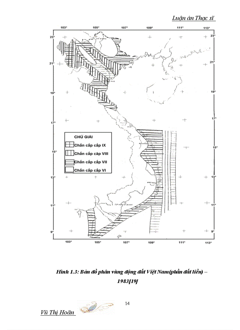 image for page Xây dựng sơ đồ khối và chương trình phân loại vỏ trái đất phục vụ dự báo động đất cực đại lãnh thổ việt nam