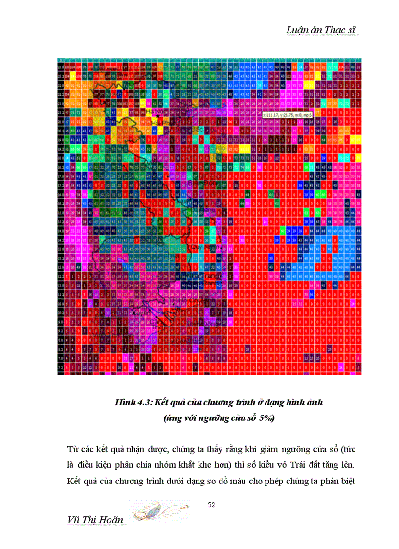 image for page Xây dựng sơ đồ khối và chương trình phân loại vỏ trái đất phục vụ dự báo động đất cực đại lãnh thổ việt nam