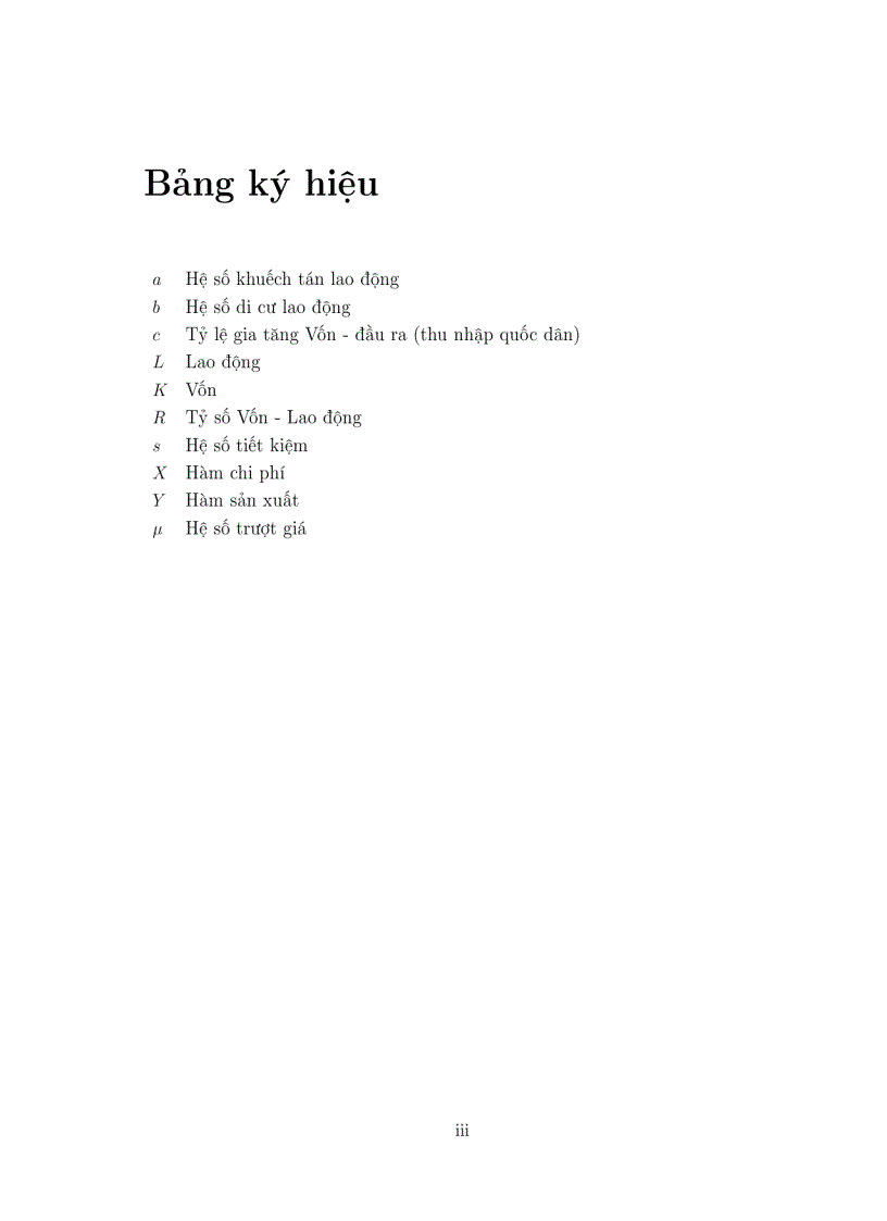 image for page Một số mô hình dạng vi phân sai phân trong kinh tế