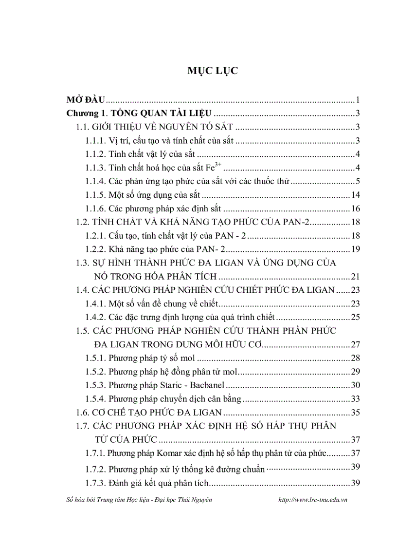image for page NGHIÊN CỨU CHIẾT TRẮC QUANG SỰ TẠO PHỨC ĐA LIGAN TRONG HỆ 1 2 PYRIDYLAZO 2 NAPHTOL PAN 2 Fe III SCN VÀ ỨNG DỤNG PHÂN TÍCH