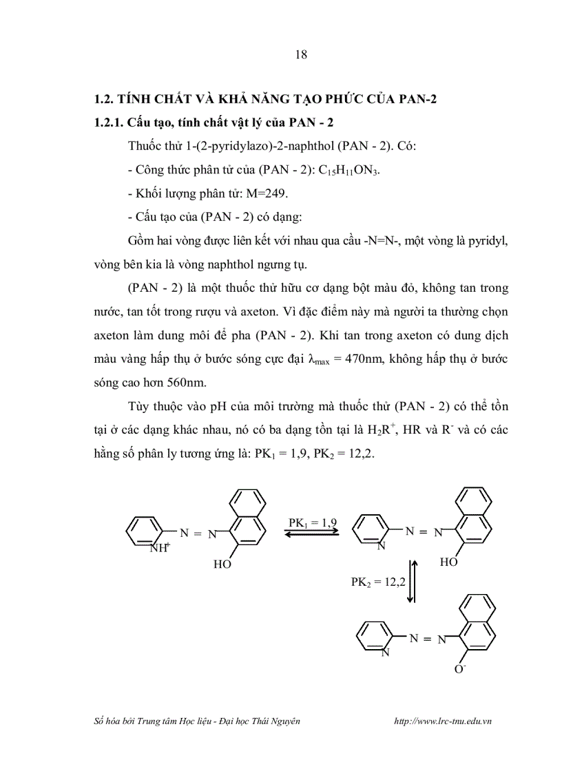 image for page NGHIÊN CỨU CHIẾT TRẮC QUANG SỰ TẠO PHỨC ĐA LIGAN TRONG HỆ 1 2 PYRIDYLAZO 2 NAPHTOL PAN 2 Fe III SCN VÀ ỨNG DỤNG PHÂN TÍCH