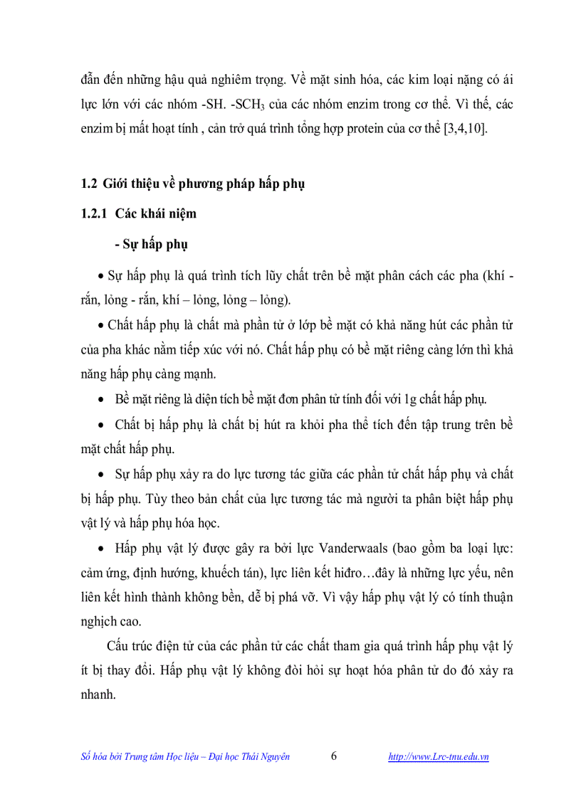 image for page Nghiên cứu khả năng tách loại và thu hồi một số kim loại nặng trong dung dịch nước bằng vật liệu hấp phụ chế tạo từ vỏ lạc