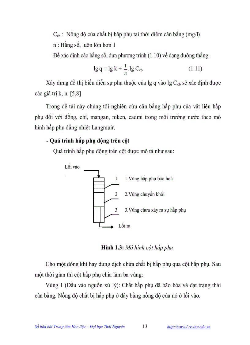 image for page Nghiên cứu khả năng tách loại và thu hồi một số kim loại nặng trong dung dịch nước bằng vật liệu hấp phụ chế tạo từ vỏ lạc