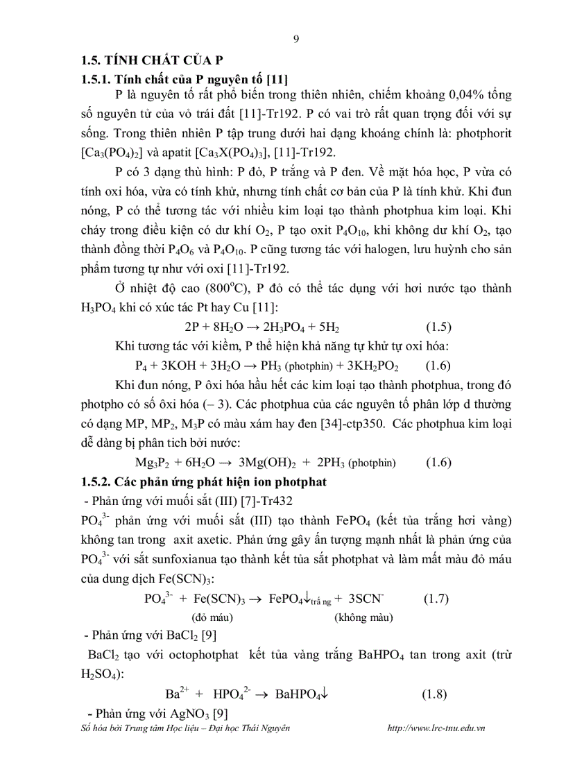 image for page NGHIÊN CỨU PHÂN TÍCH HÀM LƯỢNG P VÀ Mn TRONG GANG VÀ THÉP BẰNG PHƯƠNG PHÁP TRẮC QUANG