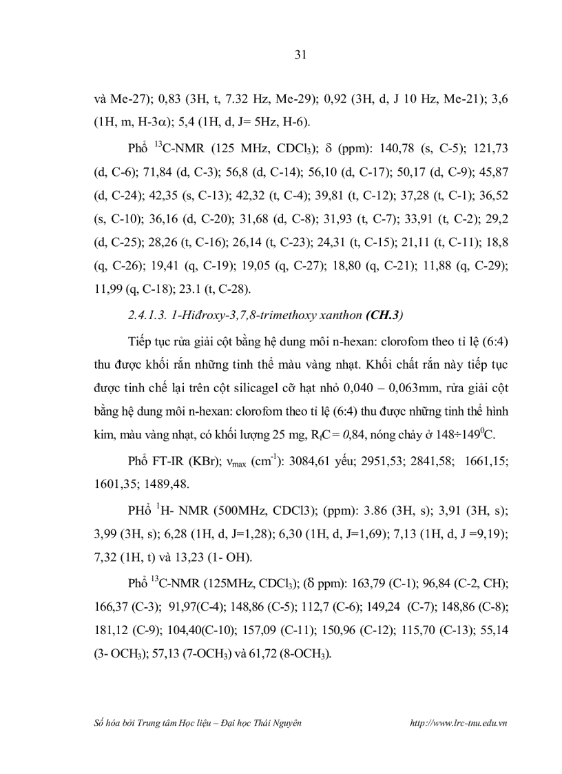 image for page Nghiên cứu thành phần hoá học cây xuyên tâm thảo canscora lucidissima họ long đởm gentianaceae ở cao bằng
