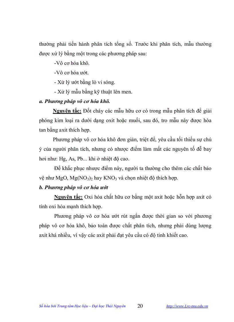image for page Nghiên cứu xác định tổng số và tổng dạng asen trong một số hải sản bằng phương pháp trắc quang