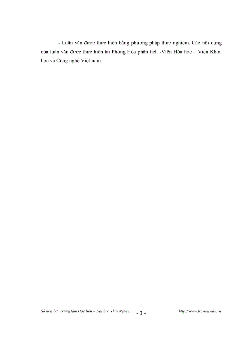 image for page PHÂN TÍCH DẠNG KIM LOẠI CHÌ Pb VÀ CADIMI Cd TRONG ĐẤT VÀ TRẦM TÍCH BẰNG PHƯƠNG PHÁP QUANG PHỔ HẤP THỤ NGUYÊN TỬ