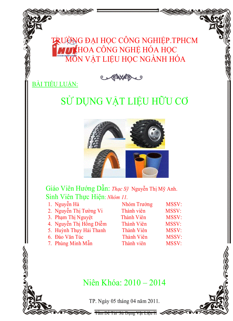 image for page Sử dụng vật liệu hữu cơ