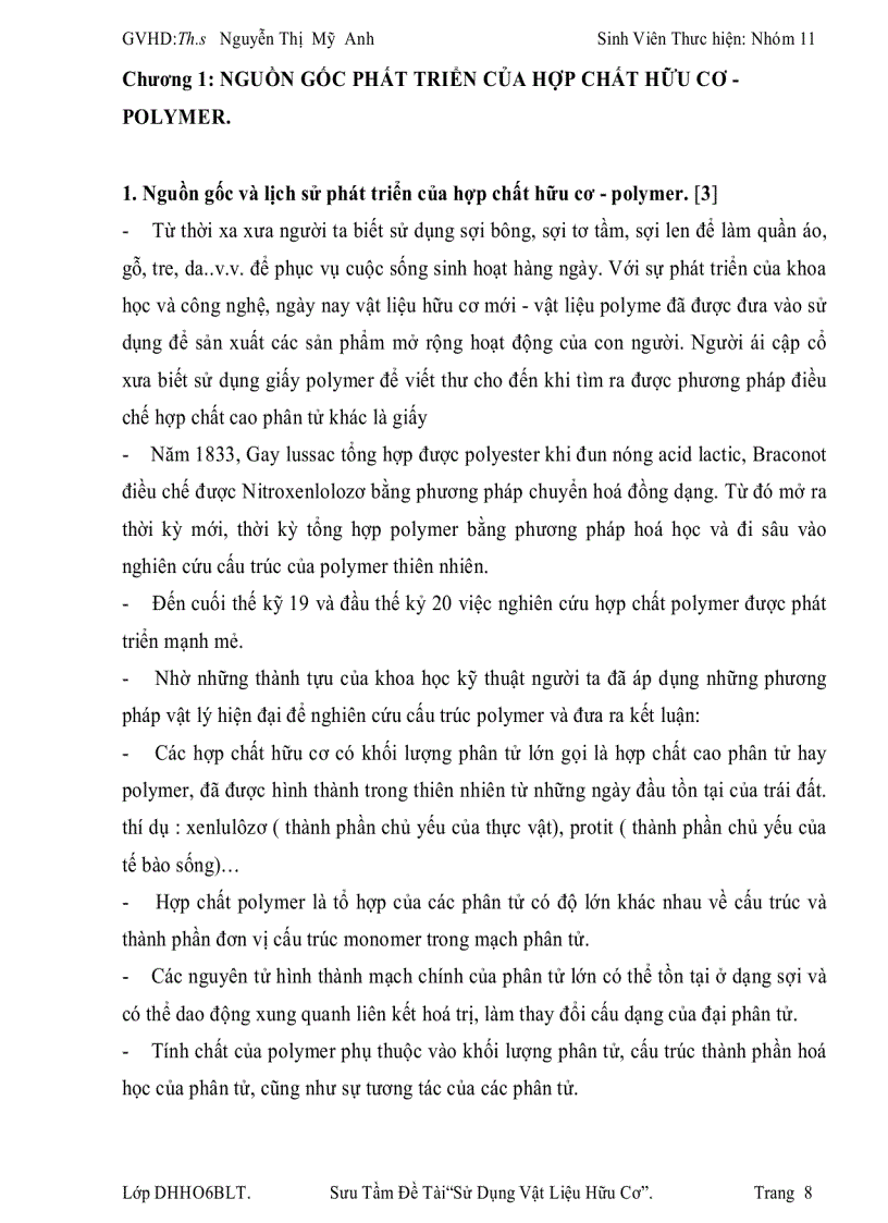 image for page Sử dụng vật liệu hữu cơ