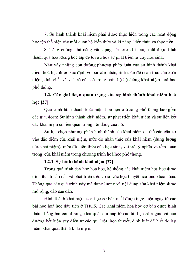 image for page Sưu tầm xây dựng và sử dụng hệ thống bài tập hóa học để hình thành và phát triển khái niệm axit bazơ trong chương trình hóa học vô cơ trung học ph