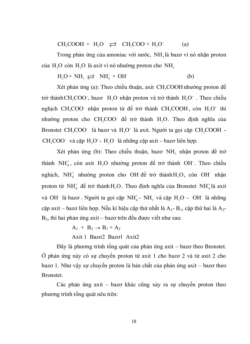 image for page Sưu tầm xây dựng và sử dụng hệ thống bài tập hóa học để hình thành và phát triển khái niệm axit bazơ trong chương trình hóa học vô cơ trung học ph