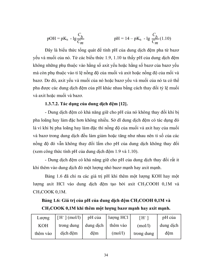 image for page Sưu tầm xây dựng và sử dụng hệ thống bài tập hóa học để hình thành và phát triển khái niệm axit bazơ trong chương trình hóa học vô cơ trung học ph