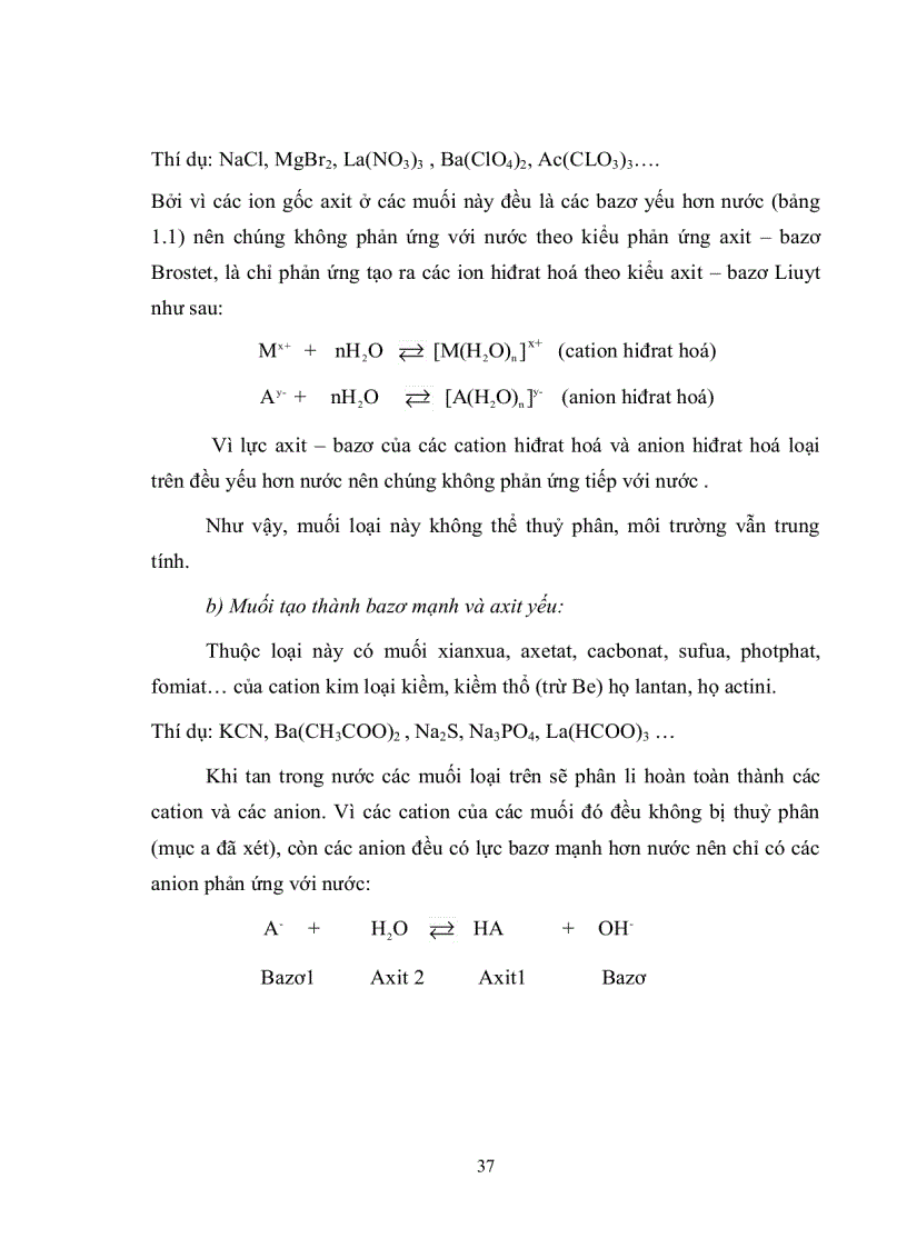 image for page Sưu tầm xây dựng và sử dụng hệ thống bài tập hóa học để hình thành và phát triển khái niệm axit bazơ trong chương trình hóa học vô cơ trung học ph