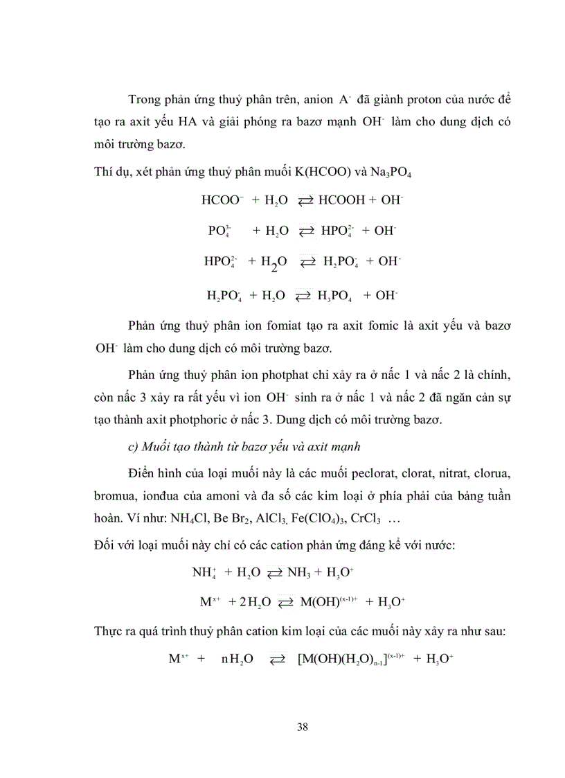 image for page Sưu tầm xây dựng và sử dụng hệ thống bài tập hóa học để hình thành và phát triển khái niệm axit bazơ trong chương trình hóa học vô cơ trung học ph