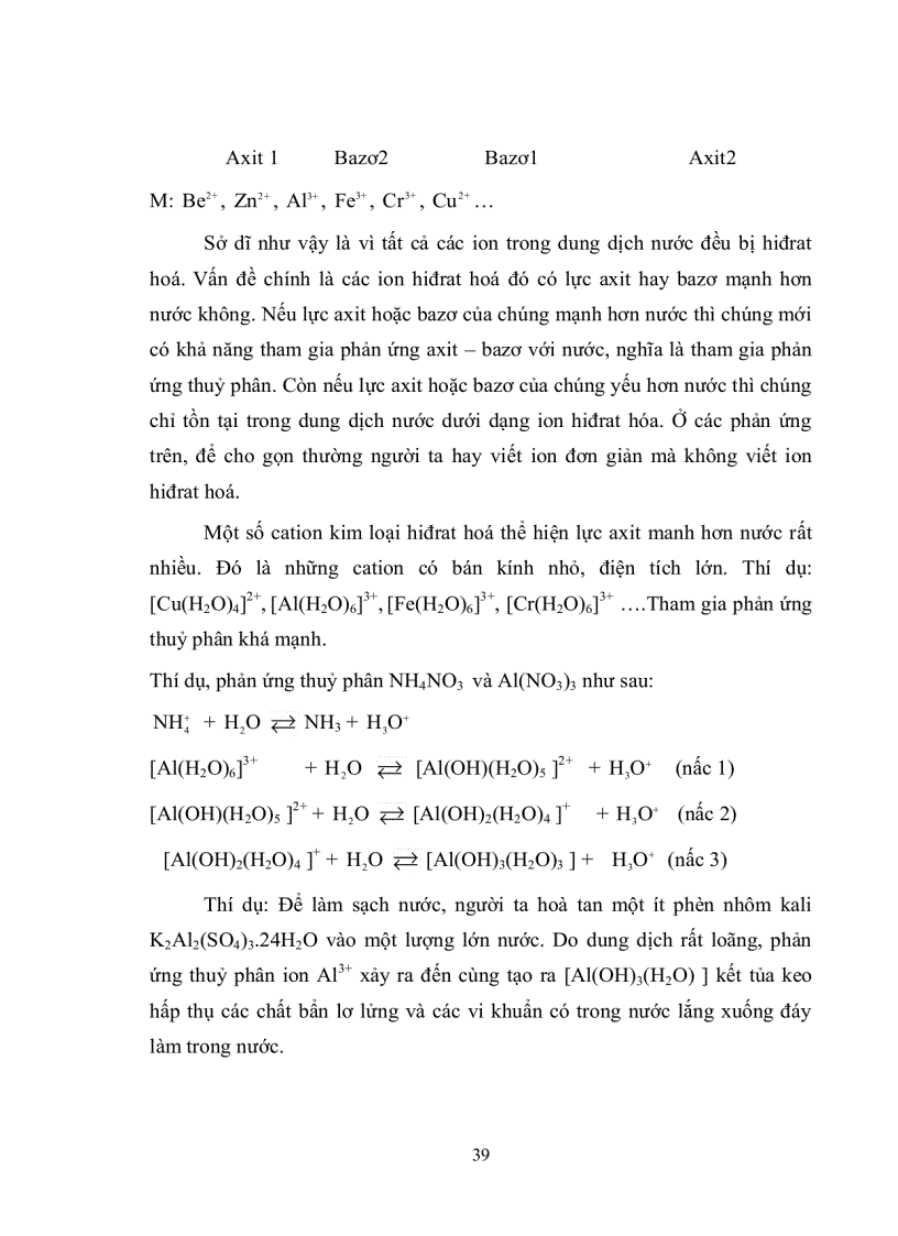 image for page Sưu tầm xây dựng và sử dụng hệ thống bài tập hóa học để hình thành và phát triển khái niệm axit bazơ trong chương trình hóa học vô cơ trung học ph