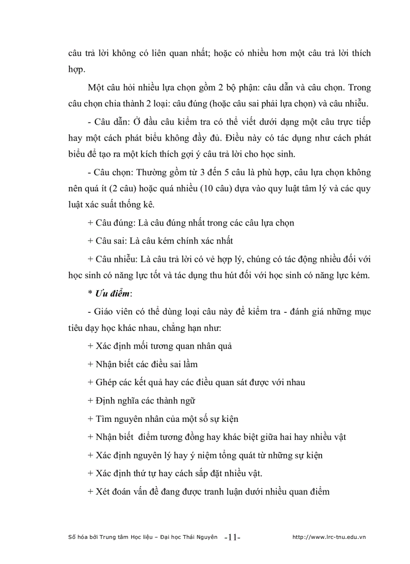 image for page Xây dựng hệ thống câu hỏi trắc nghiệm khách quan để kiểm tra đánh giá kiến thức học phần các phương pháp phân tích hoá lý trong hoá phân tích đối với