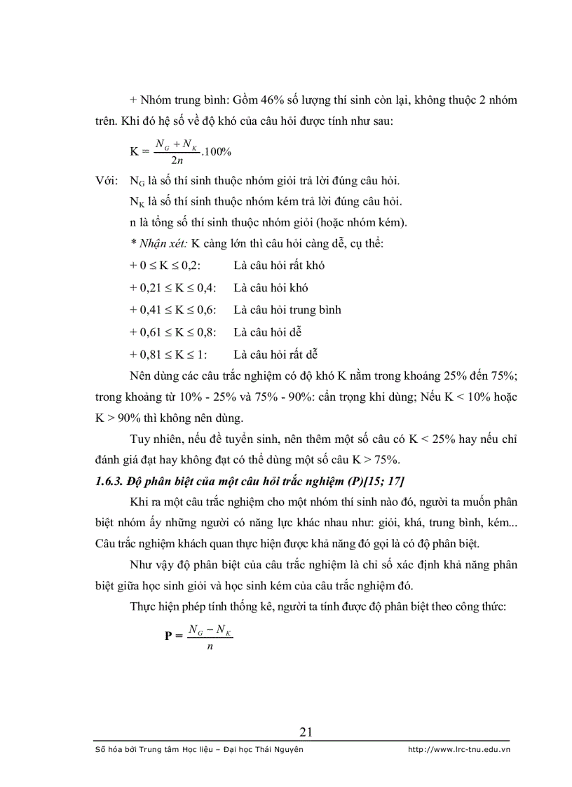 image for page Xây dựng hệ thống câu hỏi trắc nghiệm khách quan dùng để kiểm tra đánh giá kiến thức chương axit bazơ trong hóa phân tích