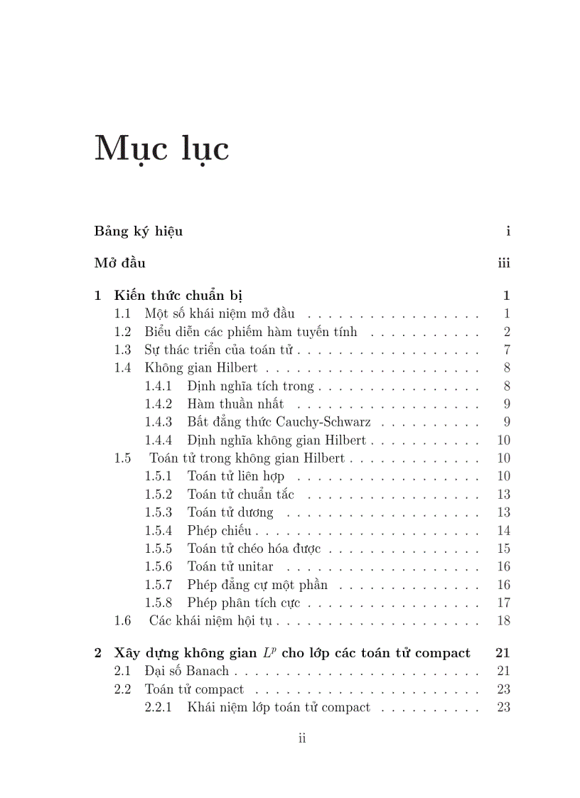 image for page Xây dựng không gian Lp cho đại số toán tử