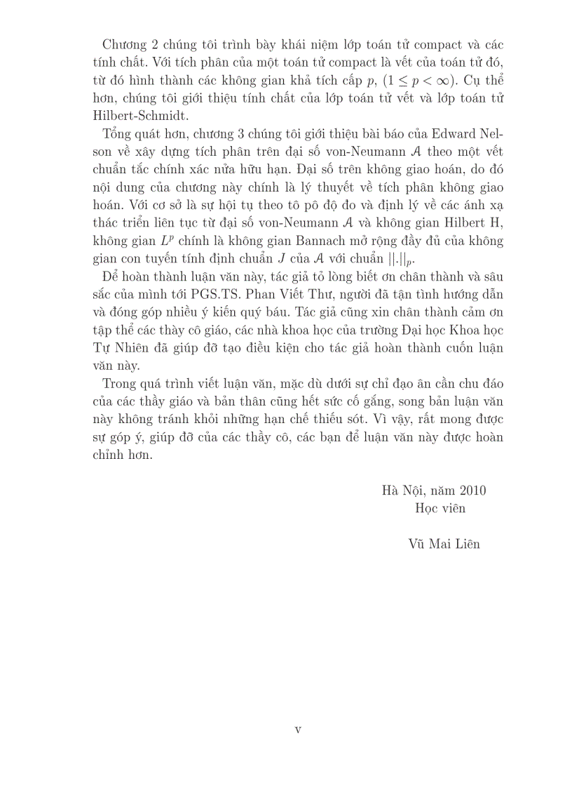 image for page Xây dựng không gian Lp cho đại số toán tử