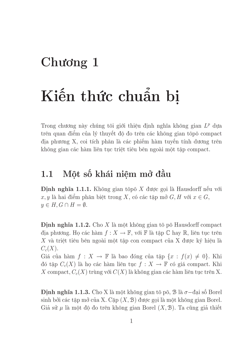 image for page Xây dựng không gian Lp cho đại số toán tử