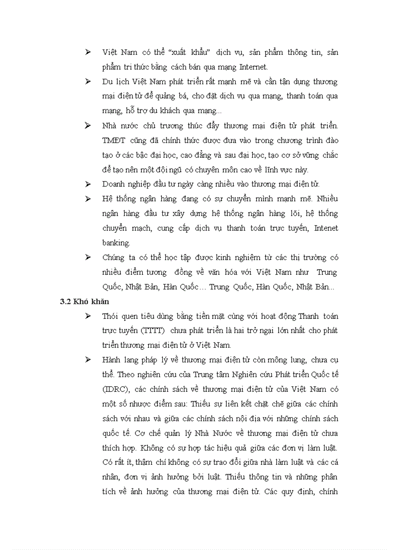 image for page Những khó khăn và thuận lợi trong việc phát triển thương mại điện tử ở Việt Nam