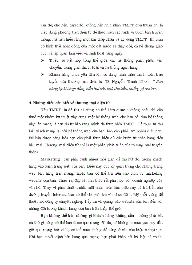 image for page Những khó khăn và thuận lợi trong việc phát triển thương mại điện tử ở Việt Nam