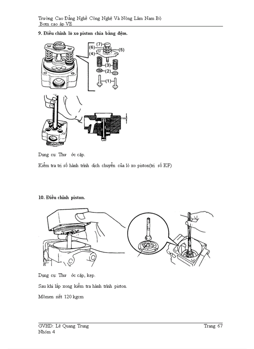 image for page Bơm cao áp VE