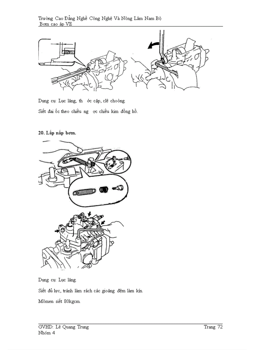 image for page Bơm cao áp VE