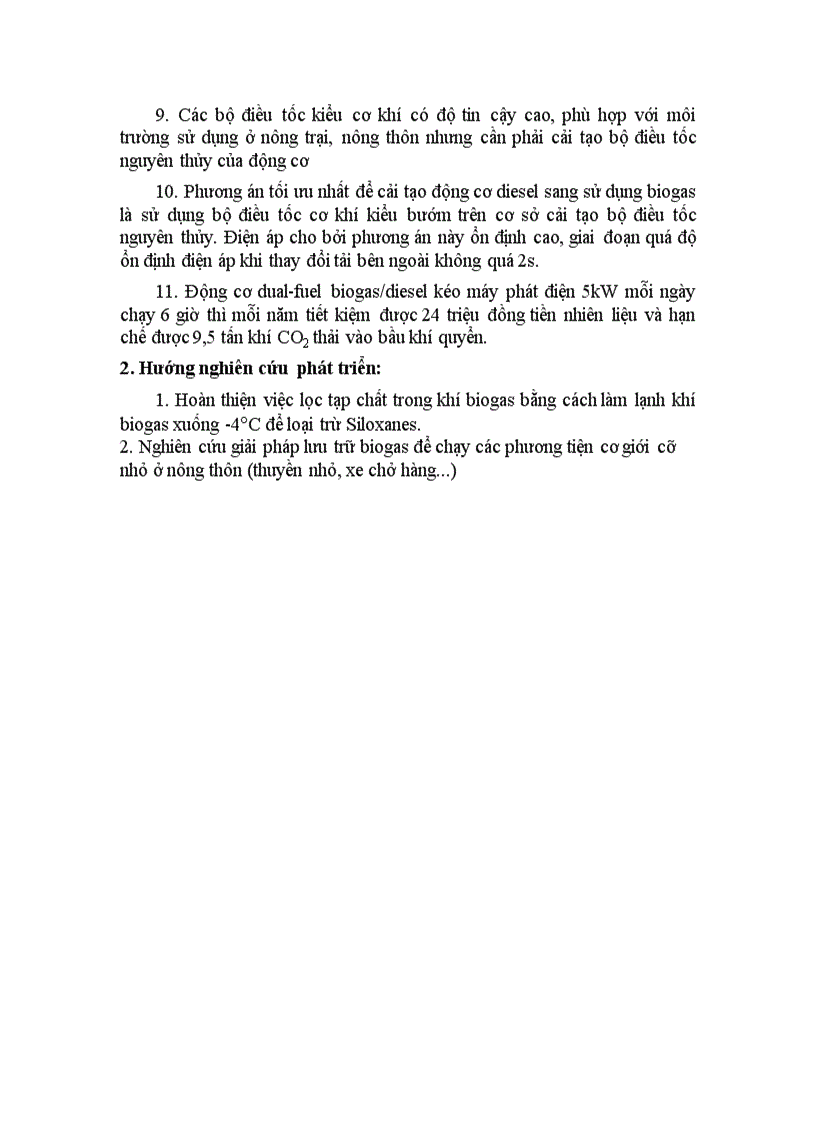 image for page Sử dụng biogas để chạy động cơ diesel cỡ nhỏ