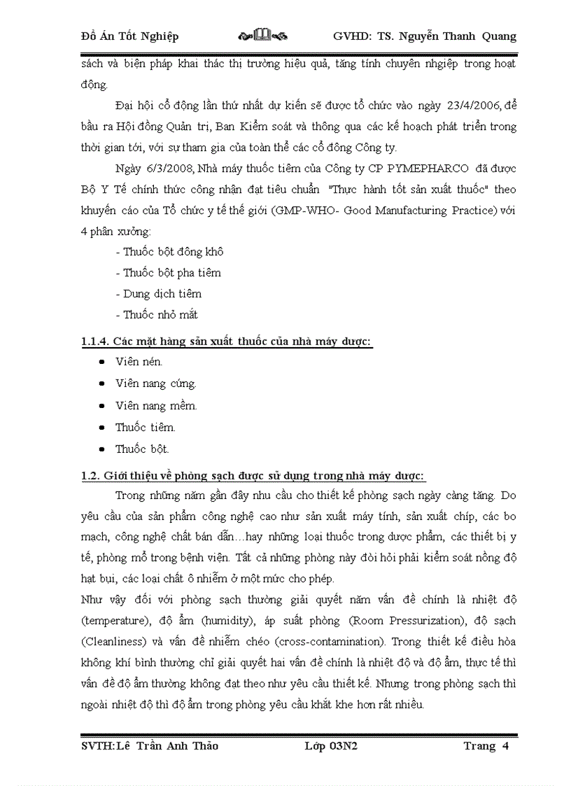 image for page Thiết kế hệ thống thông gió máy điều hoà Water Chiller cho xưởng sản xuất của nhà máy thuốc tiêm