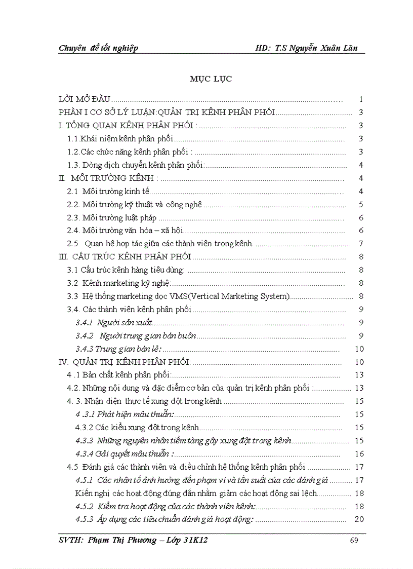 image for page Quản trị kênh phân phối tại công ty Coxiva Đà Nẵng