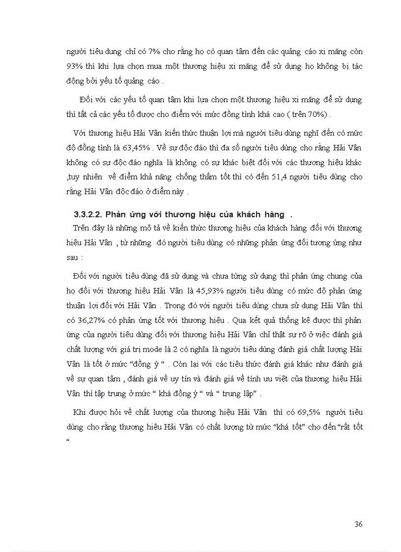 image for page Nghiên cứu phản ứng và mối quan hệ của khách hàng đối với thương hiệu xi măng Hải Vân