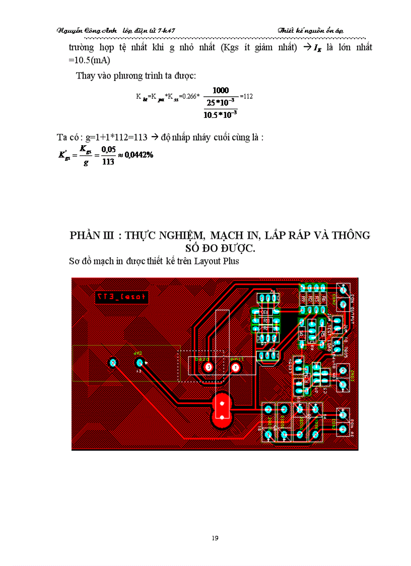 image for page Thiết kế nguồn ổn áp