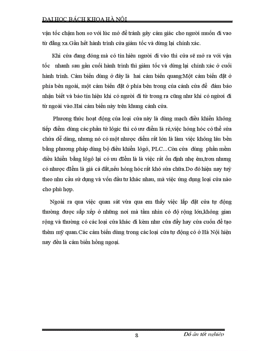 image for page Chế tạo mô hình cửa đóng mở tự động