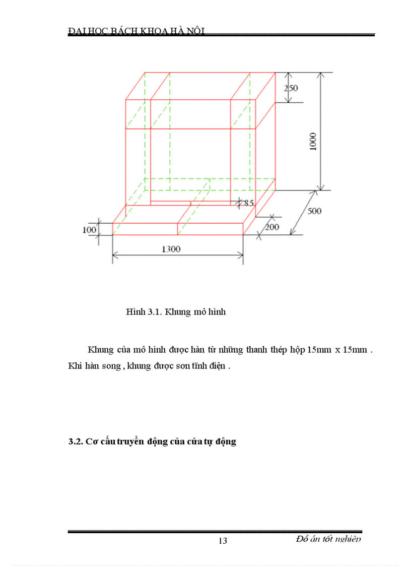 image for page Chế tạo mô hình cửa đóng mở tự động